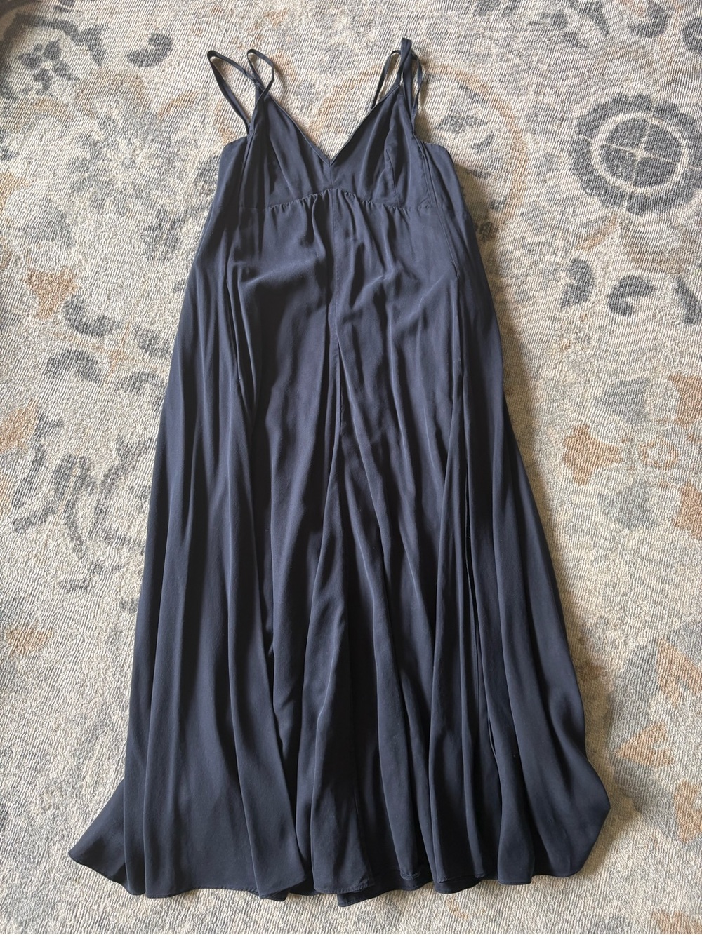 COS Navy Blue Slip Maxi Dress
